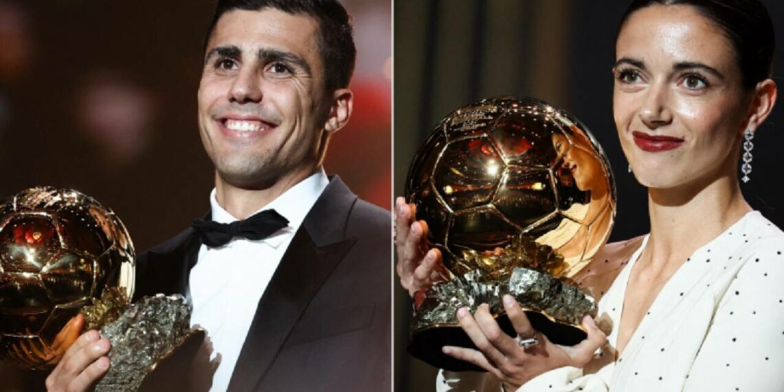 ബാലൺ ഡി ഓറിൽ മുത്തമിട്ട് റോഡ്രി, അയ്റ്റാന ബോൺമറ്റി വനിതാ താരം