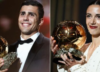 ബാലൺ ഡി ഓറിൽ മുത്തമിട്ട് റോഡ്രി, അയ്റ്റാന ബോൺമറ്റി വനിതാ താരം