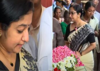 ‘ആരോടും മുഖം കറുപ്പിക്കാത്ത പാവത്താനായിരുന്നു നവീൻ’; പൊട്ടിക്കരഞ്ഞ് ദിവ്യ എസ് അയ്യർ