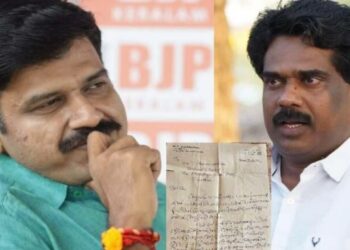 ബിജെപി പിന്തുണ ആവശ്യപ്പെട്ട് സിപിഎം നൽകിയ കത്ത് പുറത്ത്; വെളിപ്പെടുത്തലുമായി സന്ദീപ് വാര്യർ