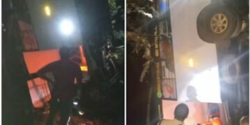 നാടകസംഘം സഞ്ചരിച്ച മിനി ബസ് മറഞ്ഞു അപകടം; രണ്ട് പേർക്ക് ദാരുണാന്ത്യം, 12 പേർക്ക് പരിക്ക്
