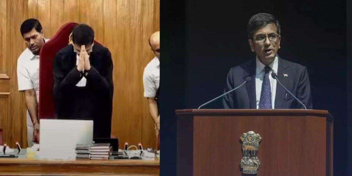 ‘നാളെ മുതൽ എനിക്ക് നീതി നൽകാൻ കഴിയില്ല’; വികാരനിർഭരനായി സുപ്രിംകോടതിയുടെ പടിയിറങ്ങി ചീഫ് ജസ്റ്റിസ് ഡിവൈ ചന്ദ്രചൂഡ്