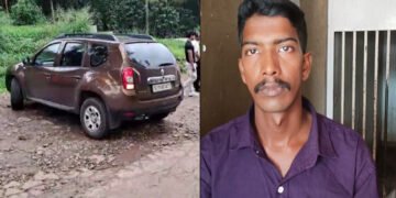 നടി അനുശ്രീയുടെ  കാർ മോഷ്ടിച്ച പ്രതിയെ കസ്റ്റഡിയിലെടുത്ത്  പൊലീസ്