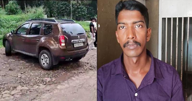 നടി അനുശ്രീയുടെ  കാർ മോഷ്ടിച്ച പ്രതിയെ കസ്റ്റഡിയിലെടുത്ത്  പൊലീസ്