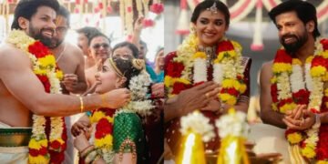 ‘അയ്യങ്കാർ വീട്ട് പൊണ്ണായി  കീർ‌ത്തി’, നടി കീർത്തി സുരേഷും ആന്റണി തട്ടിലും വിവാഹിതരായി