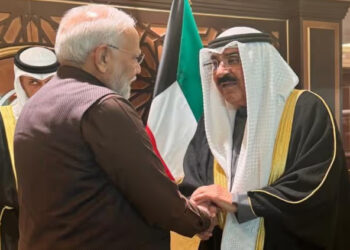 അറേബ്യൻ ഗൾഫ് കപ്പ് ഉദ്ഘാടന ചടങ്ങിൽ പങ്കെടുത്ത് പ്രധാനമന്ത്രി മോദി; കുവൈറ്റ് അമീറുമായി കൂടിക്കാഴ്ച നടത്തി