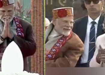 മുൻ പ്രധാനമന്ത്രി അടൽ ബിഹാരി വാജ്പേയിക്ക്   നൂറാം ജന്മവാർഷികത്തിൽ ആദരാഞ്ജലി അർപ്പിച്ച് രാഷ്ട്രപതി ദ്രൗപതി മുർമുവും പ്രധാനമന്ത്രി നരേന്ദ്ര മോദിയും