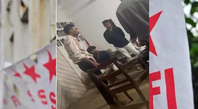 യൂണിവേഴ്സിറ്റി കോളേജിൽ എസ്.എഫ്.ഐ ക്രൂരത; ഭിന്നശേഷിക്കാരനെ മർദ്ദിച്ചു