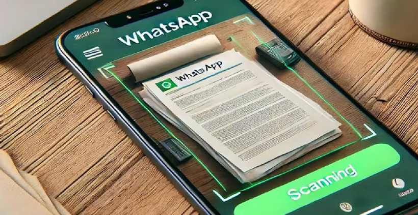 ക്യാമറ വഴി നേരിട്ട് ഡോക്യുമെൻ്റുകൾ സ്കാൻ ചെയ്യാനുള്ള പുതിയ ഫീച്ചർ അവതരിപ്പിച്ച് വാട്ട്സ്ആപ്പ്